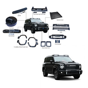 根据车型，哈弗H9的前大灯侧灯具有清晰的照明，可手动打开。 - Product Image 1