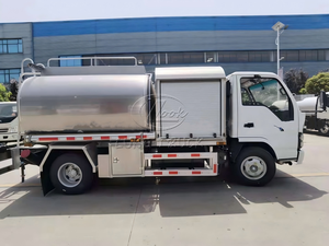 รถบรรทุกน้ำมันคุณภาพสูง 5000L-15000L รถบรรทุกน้ำมันดีเซล Isuzu รถบรรทุกถังน้ำมันสำหรับเติมน้ำมันเครื่องบิน - Product Image 5