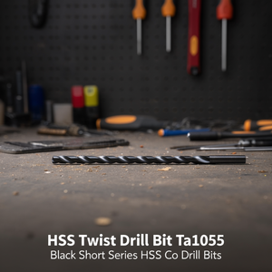 Hss Twist <b>Drill</b> <b>Bit</b> Ta1055 Black Short Series Hss Co <b>Drill</b> <b>Bits</b> - Product Image 3