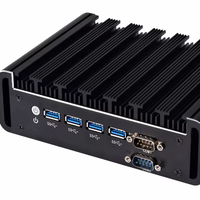 Meegopad - Mejor Precio NUC Intel I5 5250U OEM ODM DDR3 8G Doble LAN Doble COM Mini Ordenador Industrial Mini PC