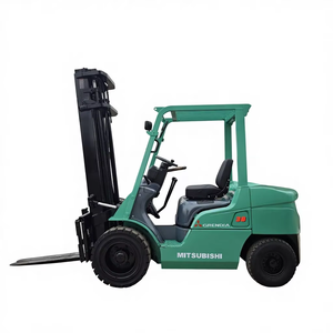 รถยกมิตซูบิชิ FD30 มือสอง ขนาด 3 ตัน เครื่องยนต์ดีเซล เสาไฮดรอลิกสองท่อน ยางตัน - Product Image 1