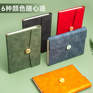 Ensemble cadeau de bloc-notes en cuir de qualité supérieure, carnet portable pour affaires, impression de logo personnalisable pour les réunions de bureau - Product Image 1