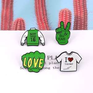 Sampel gratis tanpa Moq harga rendah kerah pakaian Pin topi lencana dekorasi logam kustom Pin Enamel lembut - Product Image 2