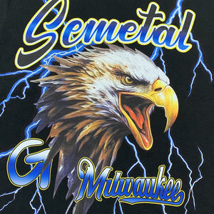 Hombres diseñador personalizado verano camisas gota hombro Boxy Streetwear camiseta personalizada impresa gráfica Oversize camiseta - Product Image 6