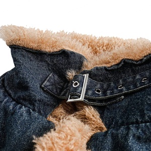 Chaqueta de mezclilla vintage personalizada con lana de cordero, chaqueta de invierno para mujer, gruesa, cálida, con forro de piel, cortavientos, chaquetas para mujer - Product Image 5