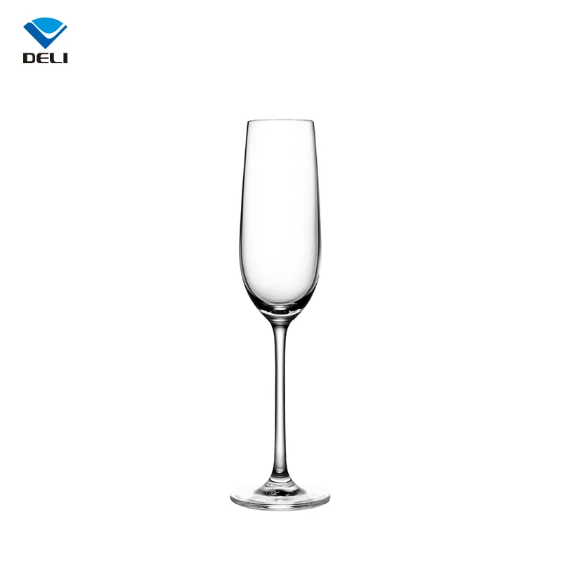 المنزل الأواني الزجاجية ديلي 8.45 أوقية 250 مللي آلة ضغطت واضحة موردن نمط كأس للنبيذ مع شعار