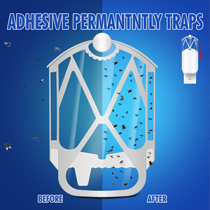 Hot bán nhà kiểm soát dịch hại Fly bẫy Bug Zapper bẫy côn trùng Refill Cartridge kit thay thế keo Hội Đồng Quản Trị - Product Image 4