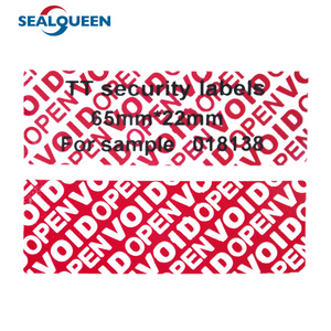 Étiquette de sécurité anti-effraction avec <span class=keywords><strong>logo</strong></span> personnalisé, autocollant de sécurité, ruban adhésif, garantie annulée si l'étiquette est retirée - Product Image 3