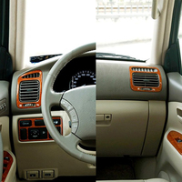Pièces LC100 : Panneau de remplacement des aérateurs intérieurs de climatisation anti-insectes pour Toyota Land Cruiser 100 Ujz100 FJ100 Accessoires