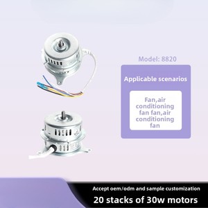 Moteur de ventilateur de sol AC 88 mm, support de personnalisation selon le <span class=keywords><strong>dessin</strong></span>, petit moteur électrique pour système de refroidissement par eau, pièces de rechange OEM ODM - Product Image 2