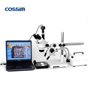 3.5X ~ 270X Zoom Contínuo Trinocular Microscópio Estéreo Digital com Câmera do Telefone Microscópio com Tela para Reparação & Testi - Product Image 6
