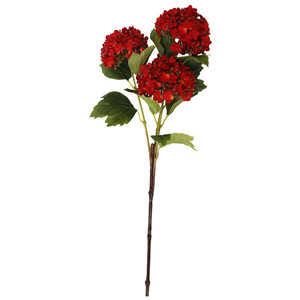 3 Head <b>Artificial</b> <b>Hydrangea</b> Silk Flowers High Simulation Wedding Home Decorative Props - Product Image 3