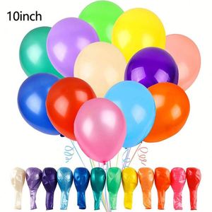 Ballons en latex bleu foncé de 10 pouces (2,2 g) de bonne qualité pour fêtes d'anniversaire - Product Image 1