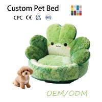 Lit pour animaux de compagnie en peluche doux et chaud pour l'hiver, design mignon en forme de sucette, maison-caverne, citrouille d'Halloween pour petits chiens et chats