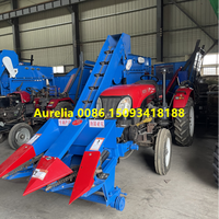 Machine étonnante pour la récolte d'herbe agricole Moissonneuse-batteuse de maïs à dos Moissonneuse de maïs et décortiqueuse