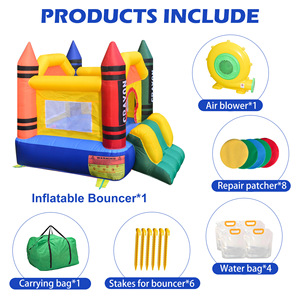 Castello Gonfiabile per Bambini - Piccola Area Giochi Interna Prodotta in Cina, Fornitura Diretta dalla Fabbrica, Design Personalizzabile - Product Image 3