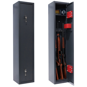 An toàn Tủ lưu trữ với 4 súng Công suất cơ khí khóa súng an toàn với khóa hộp đạn - Product Image 2