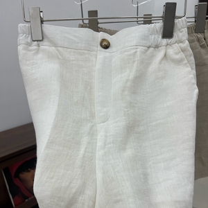 Pantaloncini Cargo da <span class=keywords><strong>Donna</strong></span> su Misura 100% <span class=keywords><strong>Lino</strong></span> a Vita Media, Impermeabili e Traspiranti, ad Asciugatura Rapida, per l'Estate e il Tempo Libero - Product Image 2