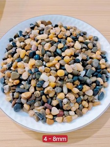 Tipi di pietre di <span class=keywords><strong>pietra</strong></span> di lavaggio di ciottoli e ciottoli di ghiaia colorata pietre per il vetro del giardino pietre di mosaico ciottoli artigianato materiale - Product Image 5