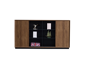 Nội thất văn phòng hiện đại văn phòng tư nhân điều hành bảng sồi L hình dạng bàn gỗ veneer hàng đầu - Product Image 6