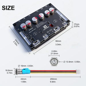 Contrôleur de vitesse Autoro DV6.7 Dual Drive ESC VESC V6, Benjamin ESC pour E-Skateboard, bateau, voiture RC, K64 - Product Image 2