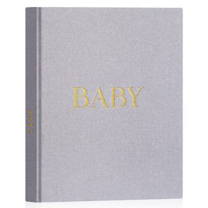 Livre de souvenirs personnalisé pour bébé, <span class=keywords><strong>album</strong></span> <span class=keywords><strong>photo</strong></span> et journal du premier anniversaire, reliure cousue, couverture rigide, certifié FSC - Product Image 2
