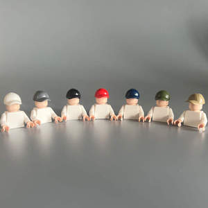 Listo para Enviar: Bloques de Construcción de Partículas Pequeñas, Sombreros para Muñecas, Piezas MOC, Varios Cascos y Gorros, Accesorios Profesionales para Ciudades, DIY - Product Image 1