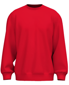 Sweat-shirt rouge à col rond pour homme, sweat-shirt uni, sweat-shirt 100% coton, sweat-shirt en molleton, sweat-shirt personnalisé avec logo, sweat-shirts en gros - Product Image 2