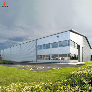 办公和预制仓库商业建筑金属仓库建筑钢结构仓库 - Product Image 2