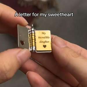 Collier My Little Star Book pour fille/fils, cadeau d'anniversaire, bijoux d'amour pour la remise des diplômes. - Product Image 3