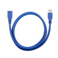 Cable de Extensión USB 3.0 Macho a Hembra, Cable de Datos para Computadora, Disco Duro, Ratón, Teclado, Unidad Flash USB, Interfaz con Conductor de Cobre y PVC