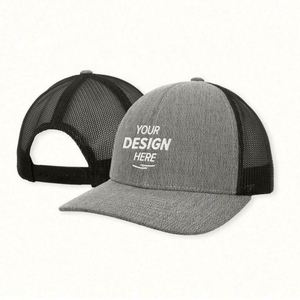 Gorra de malla trucker lisa de marca personalizada, gorra de béisbol de moda, telas de lona, rizo y terciopelo para ciclismo al aire libre y estilo hip hop - Product Image 1