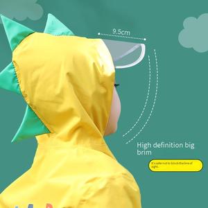 Ensemble <span class=keywords><strong>de</strong></span> vêtements <span class=keywords><strong>de</strong></span> <span class=keywords><strong>pluie</strong></span> réutilisables pour enfants, 2 pièces, imperméable, motif <span class=keywords><strong>de</strong></span> dessin animé, pour le vélo, la <span class=keywords><strong>randonnée</strong></span>, unisexe, rose, jaune - Product Image 6