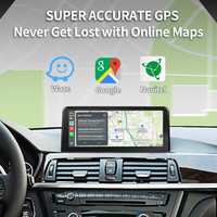 Lecteur multimédia de voiture 10,25 pouces Android Auto CarPlay sans fil Caméra de recul Garantie 1 an pour BMW F30 F33 F34 F36 2012-2017