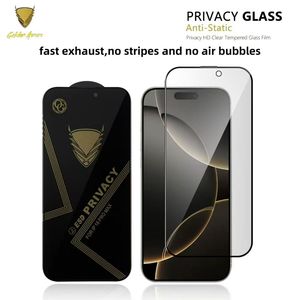 Película de Vidrio Templado Antiestática 2.5D 9H ESD <span class=keywords><strong>Ultra</strong></span> Resistente a Impactos con Privacidad de 28 Grados para iPhone 17 - Product Image 4