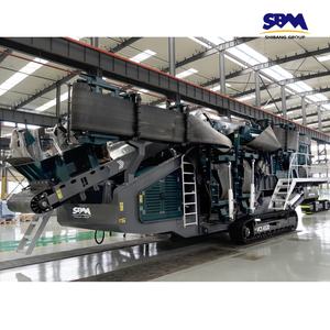 Équipement de traitement de pierres, usine de concassage de pierres 100Tph, concasseur à percussion mobile sur chenilles - Product Image 2