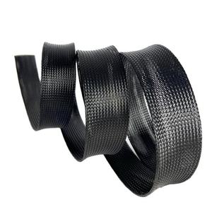 <span class=keywords><strong>Gaine</strong></span> tressée extensible noire en PET <span class=keywords><strong>pour</strong></span> l'organisation générale des câbles, tube de gestion des fils <span class=keywords><strong>pour</strong></span> PC - Product Image 2