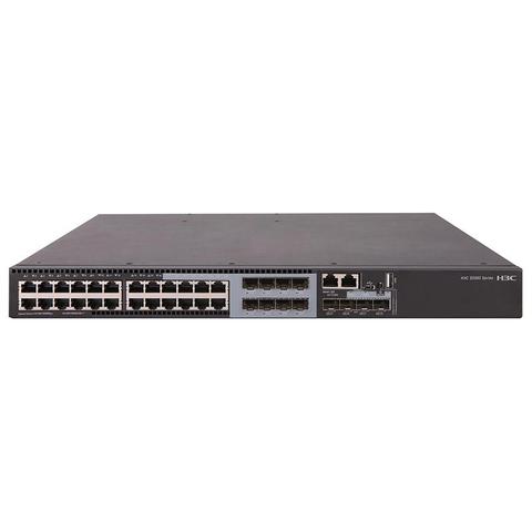 full new network dual power H3C switch S5560S-28DP-SI