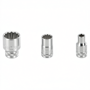 Fervi Polygonal <b>Socket</b> Wrench Normal Series 12 Point Chrome Vanadium Steel - Product Image 2