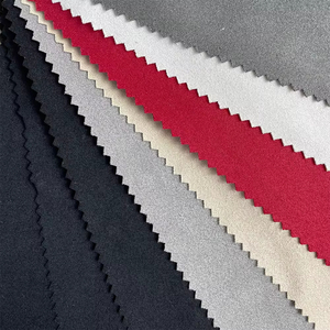 ผ้าโพลีเอสเตอร์นิ่ม100% สำหรับทำเบาะหนังกลับ200gsm น้ำหนัก - Product Image 2