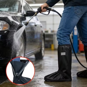 Copriscarpe Impermeabili Riutilizzabili Antiscivolo in Oxford, Protezioni per Scarpe da Ciclismo, Escursionismo, Pioggia, Neve e Sabbia - Product Image 6