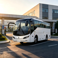 Autobus touristique élégant TENGLONG 9m Euro 3 Yuchai 38 places avec option airbag et suspension à ressorts à lames