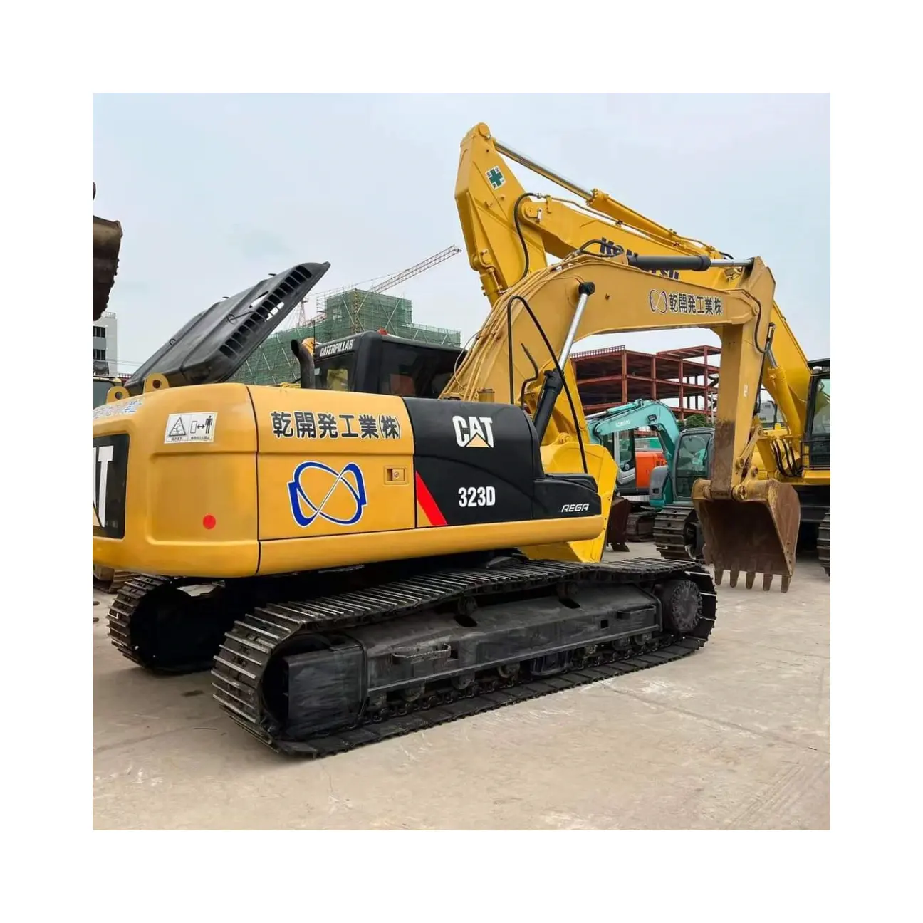Excavadora Cat 323d grande de alta calidad, máquina de 23 toneladas, precio barato, hidráulica usada a la venta