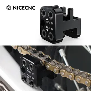 NiceCNC 범용 오토바이 알루미늄 체인 스플리터 마스터 링크 설치 50 520 525 530 ATV에 대한 프레스 도구