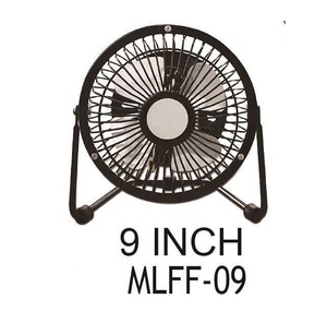 Quạt <span class=keywords><strong>Mini</strong></span> USB <span class=keywords><strong>9</strong></span> <span class=keywords><strong>Inch</strong></span> Có Thể Sạc Lại Dành Cho Doanh Số Bán Hàng Nóng 3/4/5 Lưỡi Kim Loại 0/1 Cài Đặt Tốc Độ Kích Thước Nhỏ Tất Cả Động Cơ Đồng Kim Loại - Product Image 2