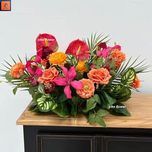 อุปกรณ์ตกแต่งห<span class=keywords><strong>น</strong></span>้าต่าง ZIKE สำหรับงา<span class=keywords><strong>น</strong></span>แต่งงา<span class=keywords><strong>น</strong></span> ตกแต่งทางเดิ<span class=keywords><strong>น</strong></span>ดอกไม้ประดิษฐ์ ใบไม้ และดอกไม้ประดับตกแต่งโต๊ะกลางงานแต่งงา<span class=keywords><strong>น</strong></span> - Product Image 1