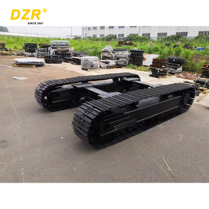 Tren <span class=keywords><strong>de</strong></span> rodaje <span class=keywords><strong>de</strong></span> pista <span class=keywords><strong>de</strong></span> acero con carga <span class=keywords><strong>de</strong></span> <span class=keywords><strong>5</strong></span> <span class=keywords><strong>toneladas</strong></span> <span class=keywords><strong>de</strong></span> China, maquinaria <span class=keywords><strong>de</strong></span> construcción con orugas, plataforma <span class=keywords><strong>de</strong></span> perforación, trituradora, Piñón, rodillo <span class=keywords><strong>de</strong></span> pista - Product Image 2
