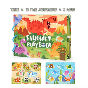 TOP Seller apprendimento precoce giocattoli sensoriali occupato <span class=keywords><strong>libro</strong></span> <span class=keywords><strong>con</strong></span> carta libri abbastanza educazione precoce giocattoli <span class=keywords><strong>Puzzle</strong></span> per bambini per la pazienza del bambino - Product Image 6