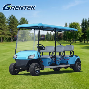 Voiturette de golf électrique personnalisable 6 places de qualité supérieure – Chariots de golf électriques sur mesure pour routes non publiques - Product Image 3