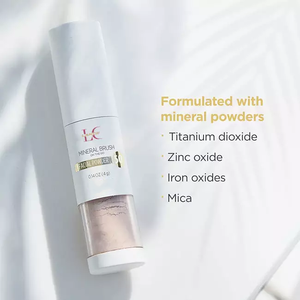 Etiqueta Privada Natural vegana, UVA UVB orgánica, polvo <span class=keywords><strong>Mineral</strong></span> de espectro amplio, FPS <span class=keywords><strong>50</strong></span>, bloqueador solar - Product Image 3